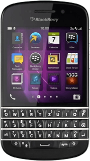 Blackberry Q10, prikaz naprave.