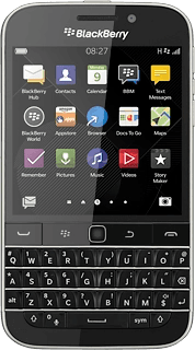 Blackberry Q20 Classic, prikaz naprave.