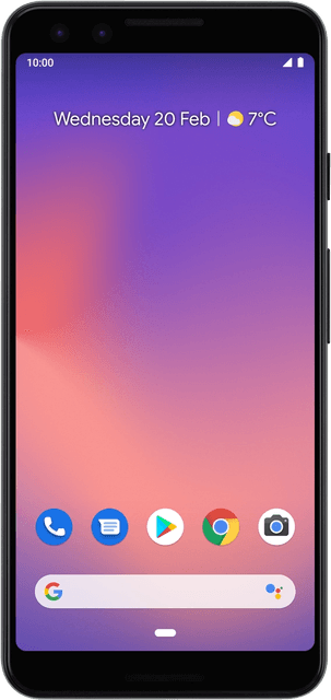 Google Pixel 3, prikaz naprave.