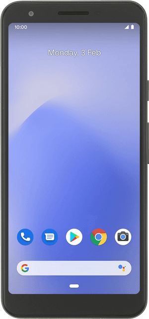 Google Pixel 3a, prikaz naprave.