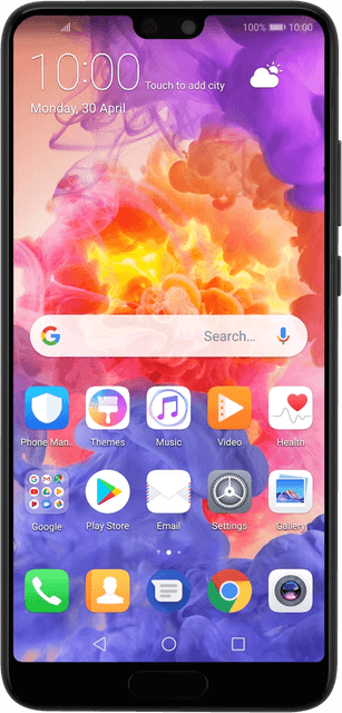 Huawei P20, prikaz naprave.