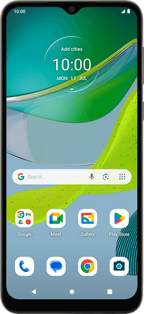 Motorola Moto E13, prikaz naprave.