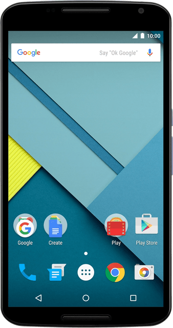 Motorola Nexus 6, prikaz naprave.