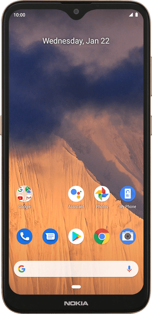 Nokia 2.3, prikaz naprave.