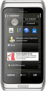 Nokia E7, prikaz naprave.