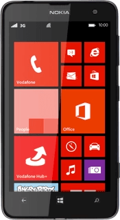 Nokia Lumia 625, prikaz naprave.