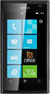 Nokia Lumia 800, prikaz naprave.