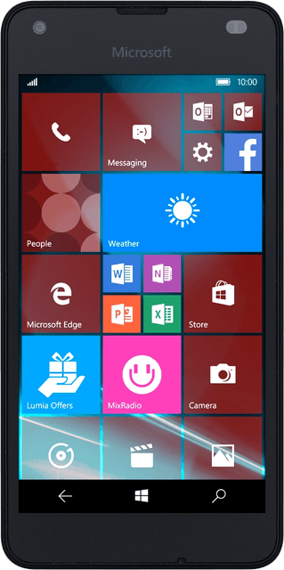 Nokia Microsoft Lumia 550, prikaz naprave.