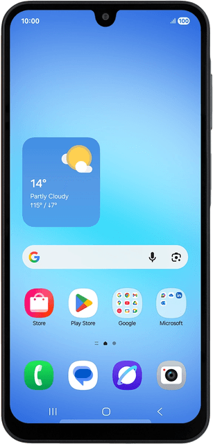 Samsung Galaxy A17 4G, prikaz naprave.