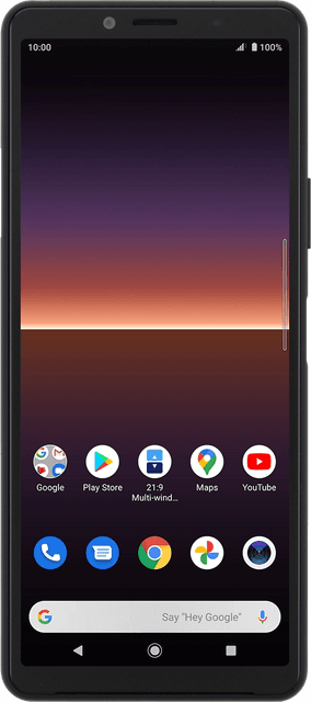 Sony Xperia 10 II, prikaz naprave.
