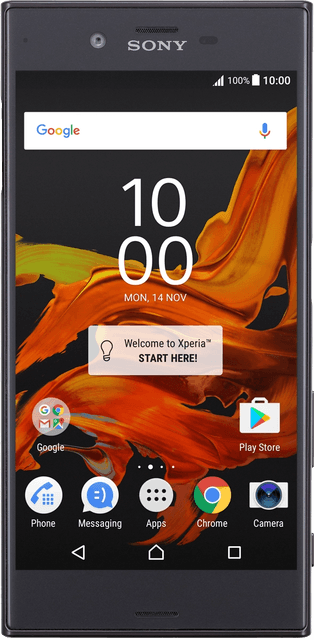Sony Xperia XZ, prikaz naprave.