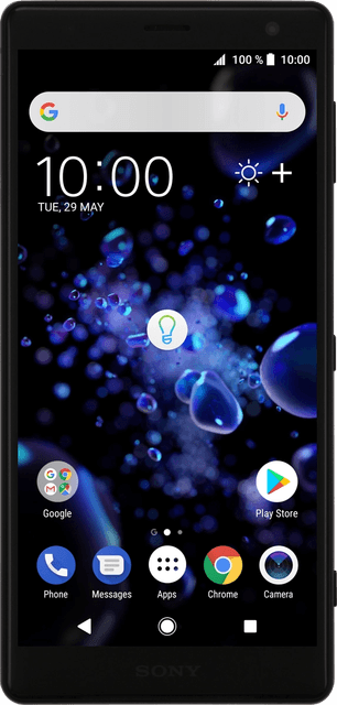 Sony Xperia XZ2, prikaz naprave.