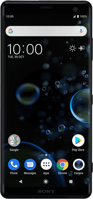 Sony Xperia XZ3, prikaz naprave.