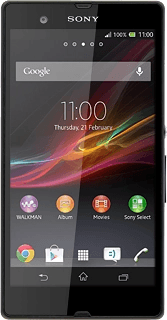 Sony Xperia Z, prikaz naprave.