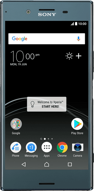 Sony XZ Premium, prikaz naprave.