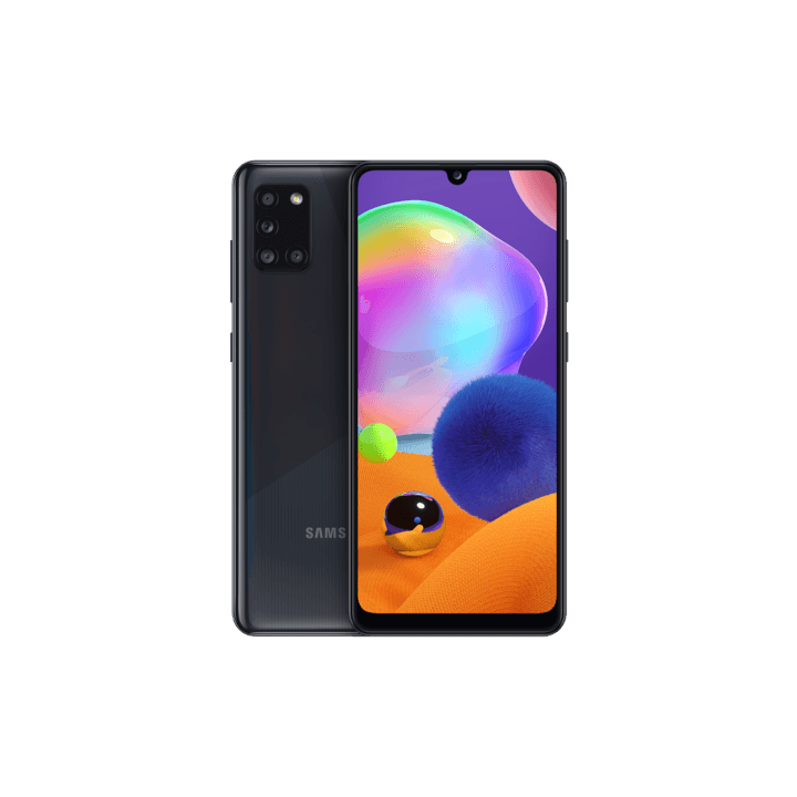 Samsung Galaxy A31, prikaz naprave.