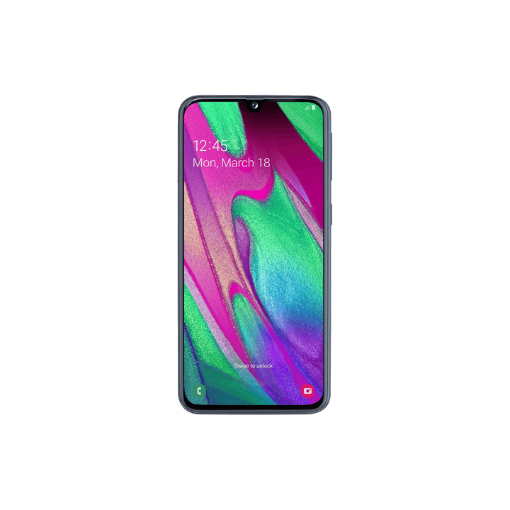 Samsung Galaxy A40, prikaz naprave.