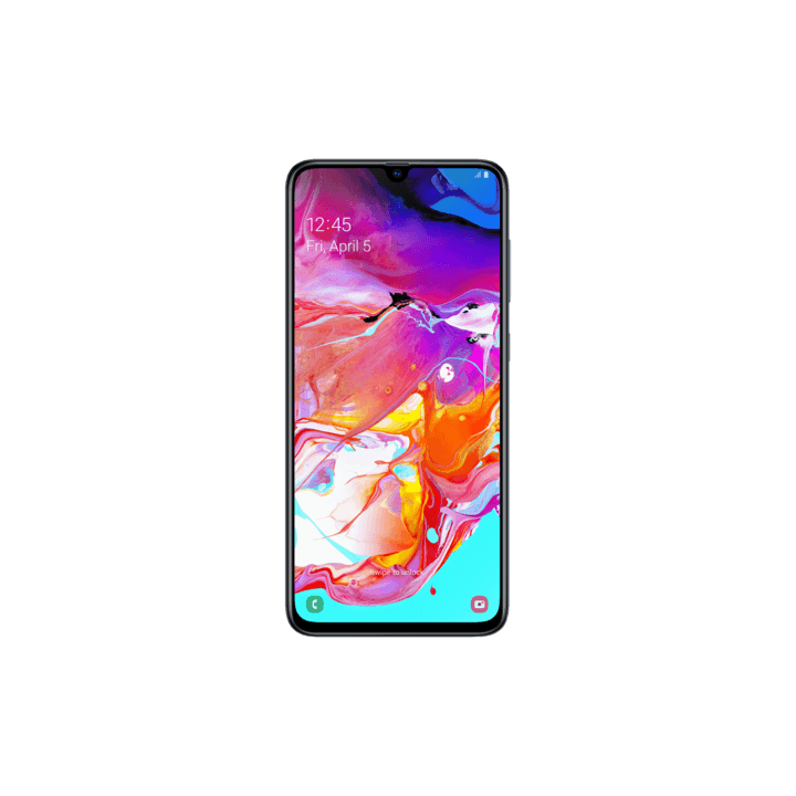 Samsung Galaxy A70, prikaz naprave.