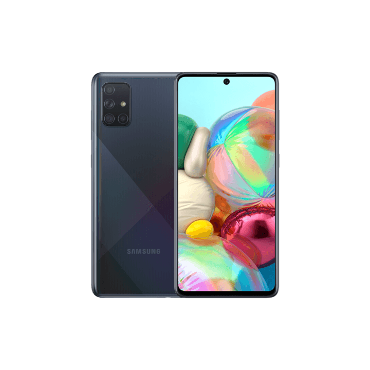 Samsung Galaxy A71, prikaz naprave.