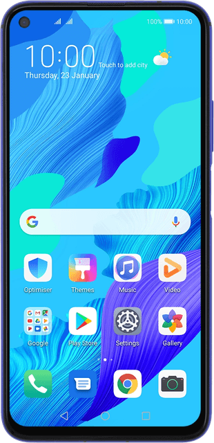 Huawei Nova 5T, prikaz naprave.
