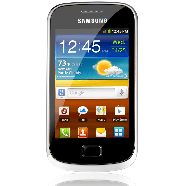 Samsung Galaxy Mini 2, prikaz naprave.
