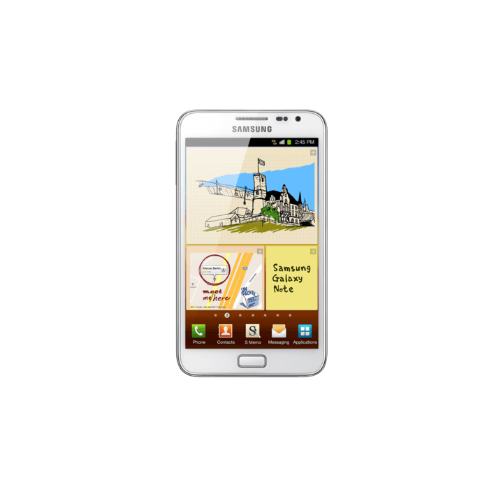 Samsung Galaxy Note 1, prikaz naprave.