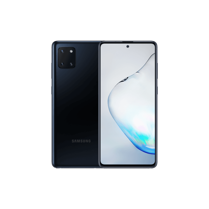 Samsung Galaxy Note 10 Lite, prikaz naprave.