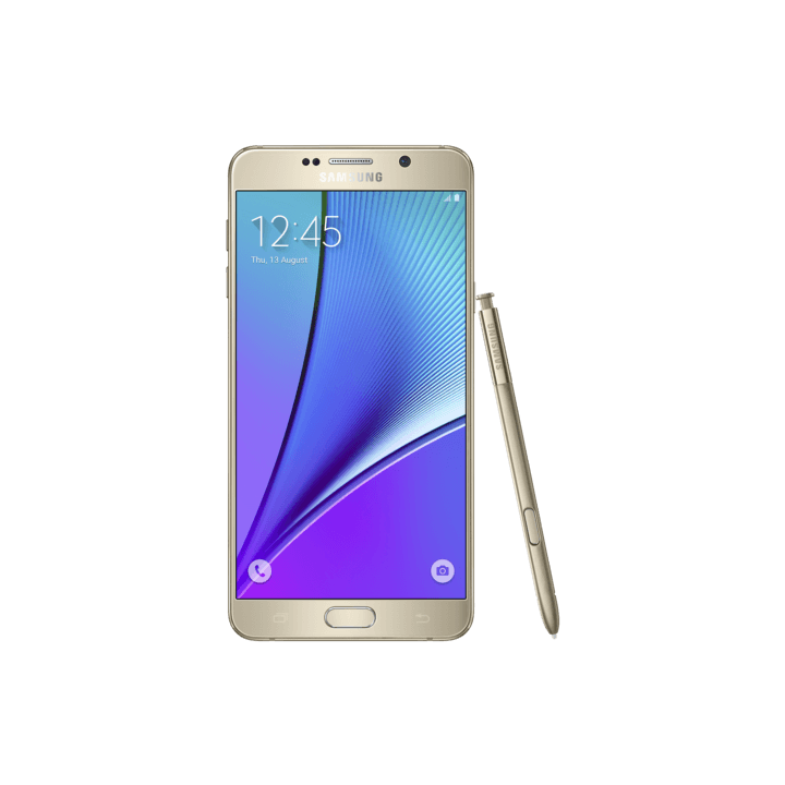 Samsung Galaxy Note 5, prikaz naprave.