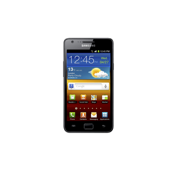 Samsung Galaxy S2, prikaz naprave.
