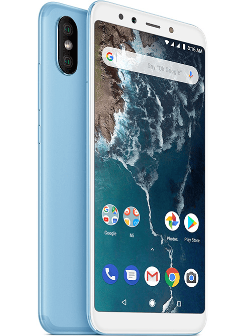 Xiaomi Mi A2, prikaz naprave.